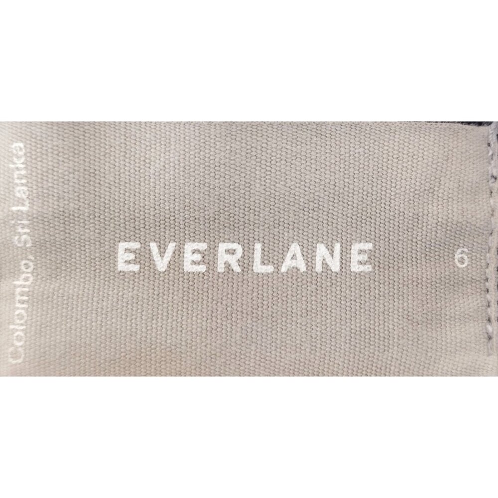 Everlane Women's Size 6 Regular Black The Straight Leg Crop Jeans - Picture 6 of 9